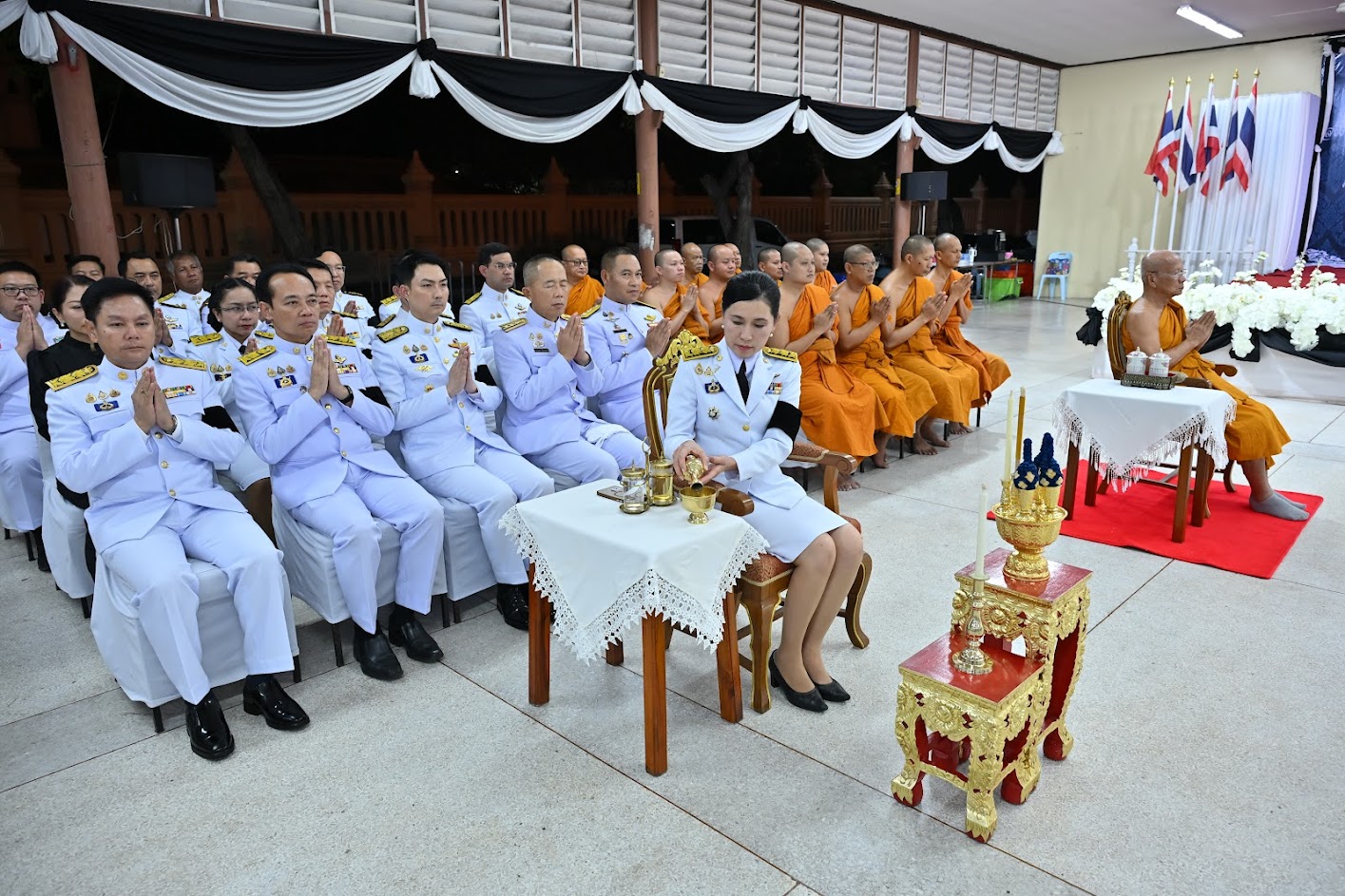 title - พิธีบำเพ็ญกุศล ในวาระครบ 50 วัน (ปัญญาสมวาร) เพื่ออุทิศถวายพระราชกุศลแด่ สมเด็จพระนางเจ้าสิริกิติ์ พระบรมราชินีนาถ พระบรมราชชนนีพันปีหลวง